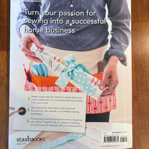 Craft Book, Starting A Craft Business, Sewing To Sell - Picture 2 of 5